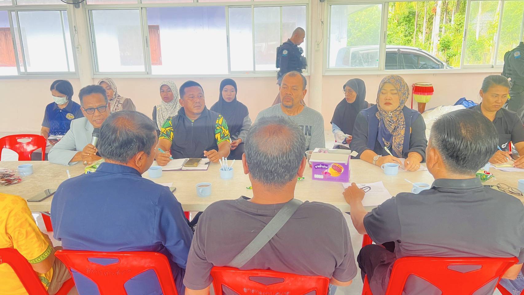 ร่วมประชุมสภาสันติสุขตำบลประจำเดือนพฤศจิกายน 2568