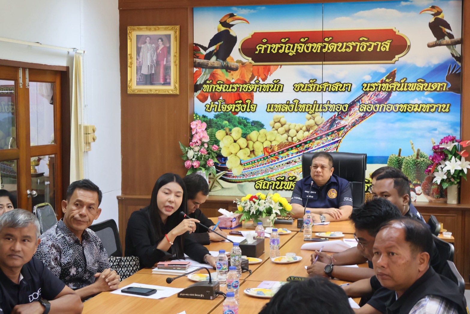 พช.ตากใบ ร่วมประชุมหัวหน้าส่วนราชการ และคณะกรรมการบริหารงานแบบบูรณาการอำเภอตากใบ (ก.บ.อ.ตากใบ) ประจำเดือนมกราคม 2569 ครั้งที่ 1/2569