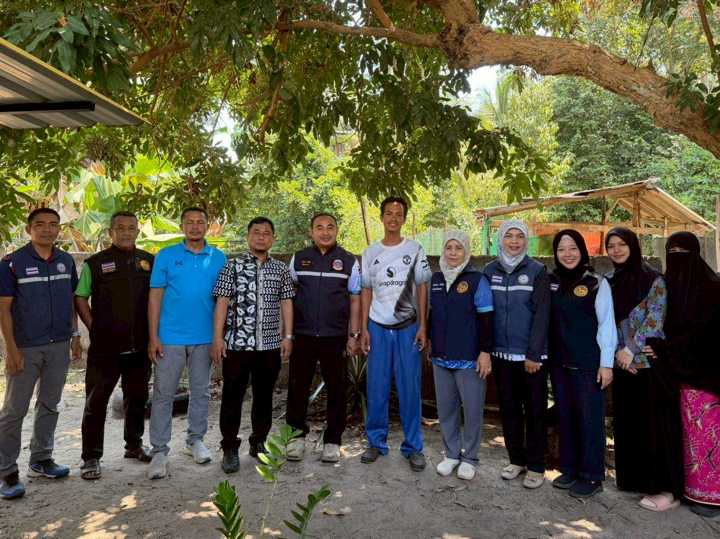 พช.ตากใบ ร่วมลงพื้นที่ติดตามผู้รับทุนประกอบอาชีพโครงการสงเคราะห์ช่วยเหลือกลุ่มเสี่ยงที่มีโอกาสเข้าไปเกี่ยวข้องกับยาเสพติดปีงบประมาณ 2568 (ครั้งที่ 1)