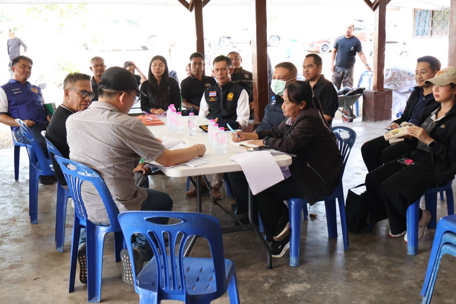 พช.ตากใบ ร่วมลงพื้นที่เตรียมความพร้อมต้อนรับคณะผู้บริหารสถาบันส่งเสริมและพัฒนากิจกรรมปิดทองหลังพระ สืบสานแนวพระราชดำริ