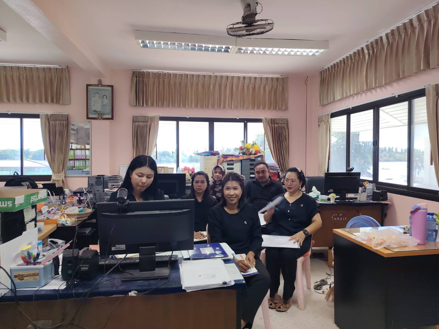 พช.ตากใบ ร่วมประชุมกรมการพัฒนาชุมชน ครั้งที่ 5 ประจำเดือนพฤษภาคม 2569 Online ผ่านระบบ Video Conference (VCS)