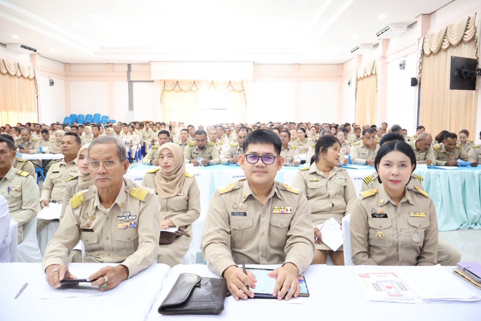 พช.ตากใบ ร่วมประชุมรับมอบนโยบายการขับเคลื่อนการดำเนินงานด้านความมั่นคงตามนโยบายรัฐบาล