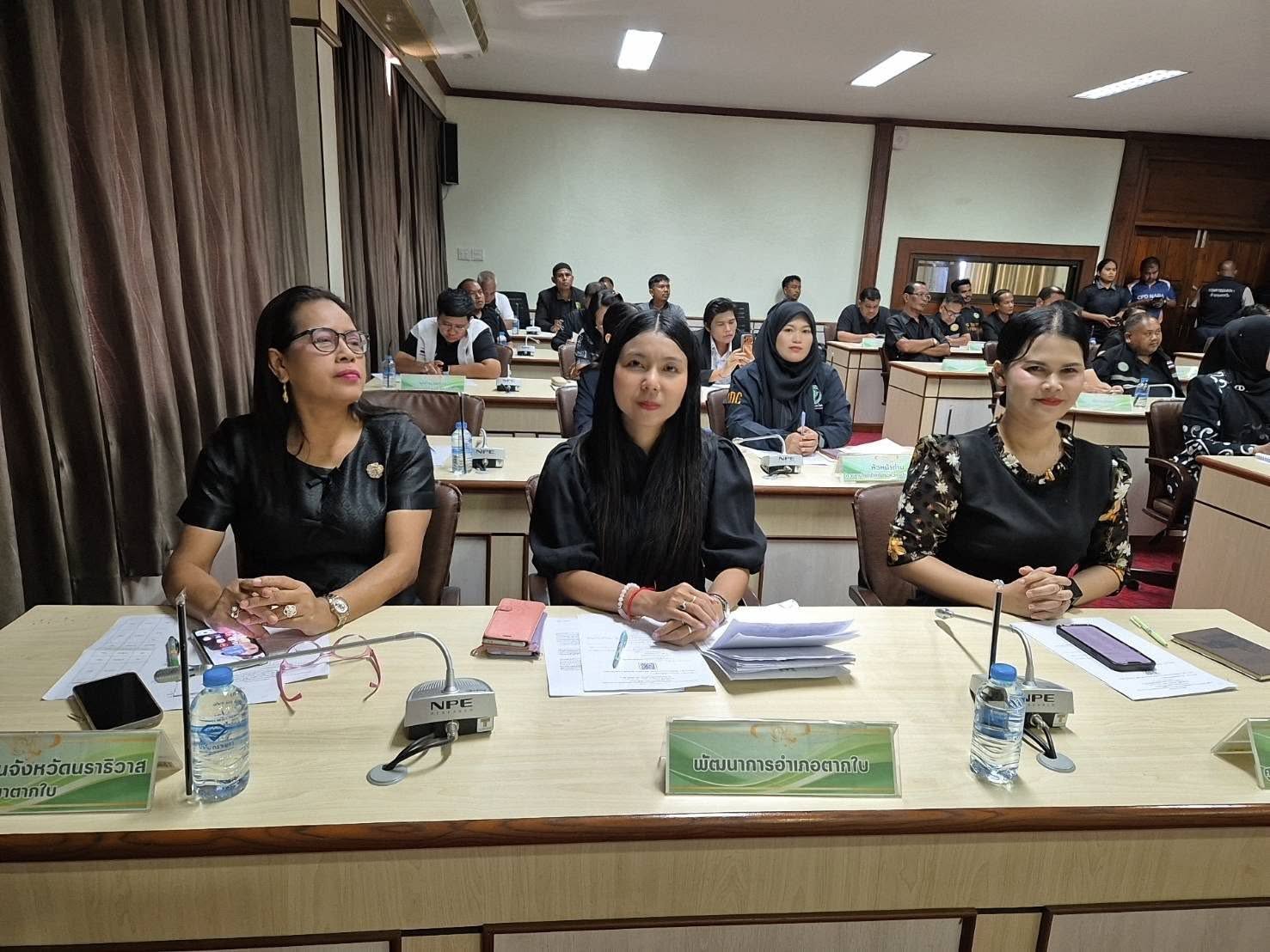 พช.ตากใบ ร่วมประชุมหัวหน้าส่วนราชการ และคณะกรรมการบริหารงานแบบบูรณาการอำเภอตากใบ (ก.บ.อ.ตากใบ) ประจำเดือนมิถุนายน ครั้งที่ 6/2569