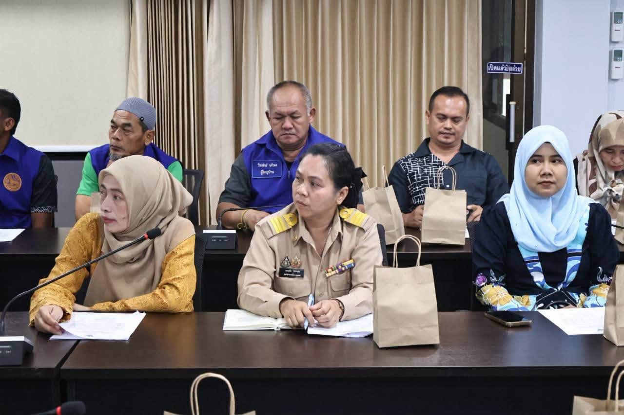 พช.ตากใบ ร่วมประชุมการขับเคลื่อนกลไกการเฝ้าระวังผู้กระทำผิดภายหลังพ้นโทษในระดับพื้นที่