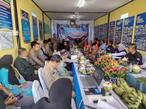 พช.ตากใบ ร่วมต้อนรับคณะกรรมการพิจารณาประเมินผลงานกำนัน ผู้ใหญ่บ้านยอดเยี่ยม ประจำปี 2569