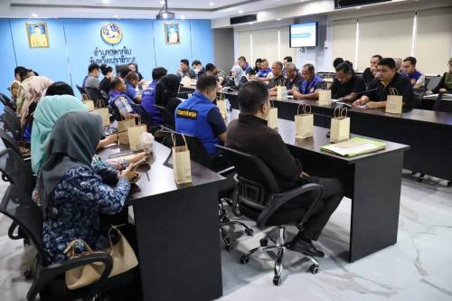 พช.ตากใบ ร่วมประชุมศูนย์ปฏิบัติการป้องกันและปราบปรามยาเสพติดอำเภอตากใบ (ศป.ปส.อ.ตากใบ) ครั้งที่ 6/2569