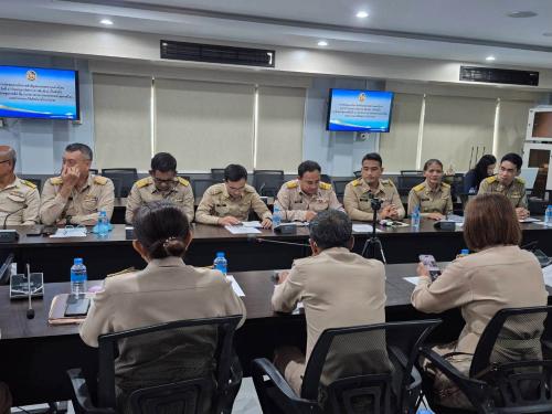 พช.ตากใบ ร่วมประชุมรับมอบนโยบายสำคัญของกระทรวงมหาดไทยผ่านระบบวิดิทัศน์ทางไกล (VCS)